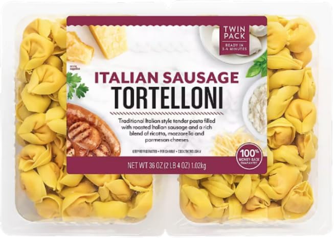 Salutem Vita - Italian Sausage Tortelloni 36 oz - Pack of 2