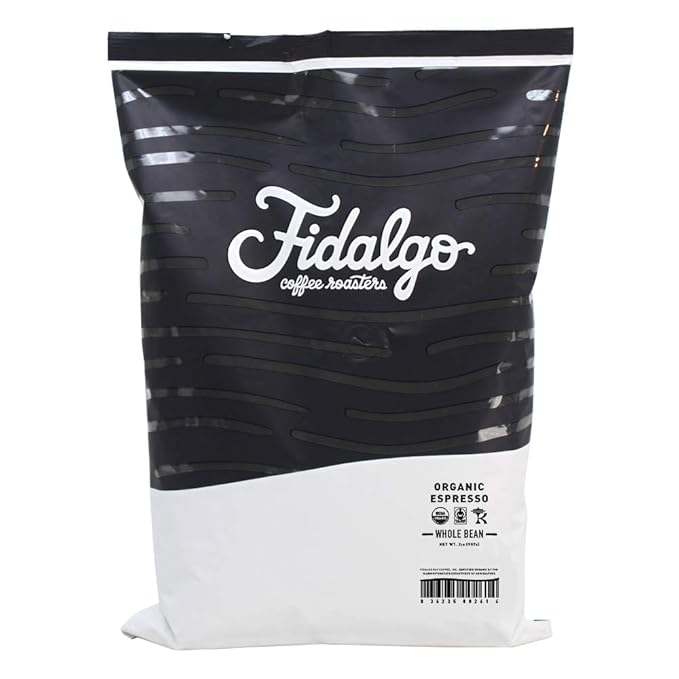 Fidalgo Organic Espresso Medium-Dark Roast Whole Bean 2LB