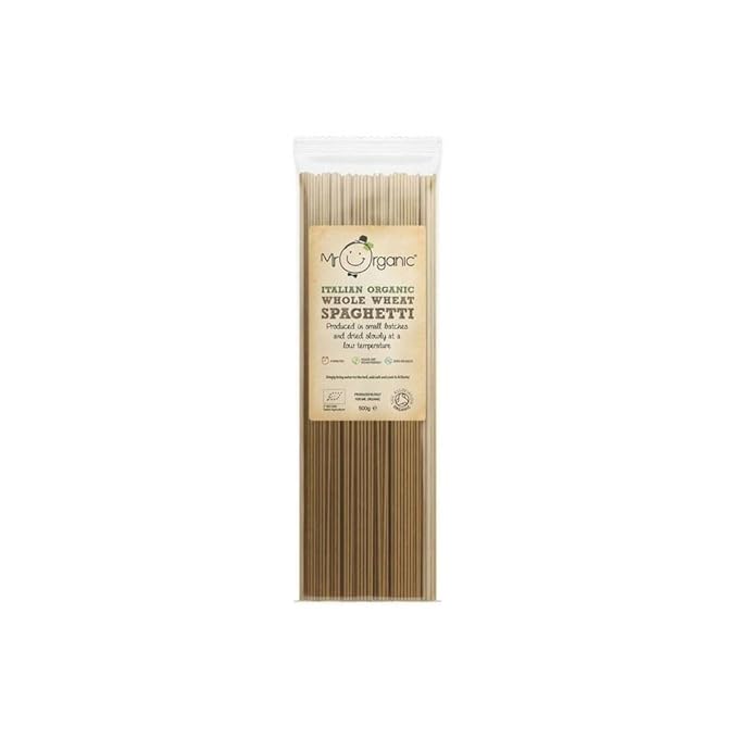 Mr Organic Whole Wheat Spaghetti (500g) - Pack of 2