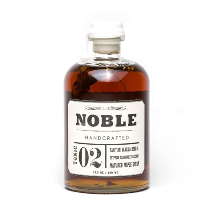 NOBLE Maple Syrup Tahitian Van Bean 15.2163 OZ
