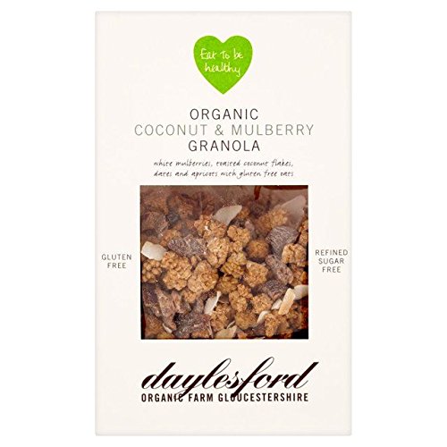 Daylesford Organic Coconut &amp Mulberry Granola - 350g (0.77lbs)