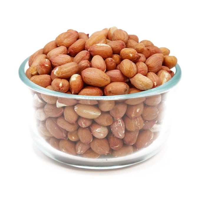 C.J. Dannemiller RAW Spanish Peanuts Bulk 30 LB Box Jumbo Size Shelled Peanuts Great For Trail Mix