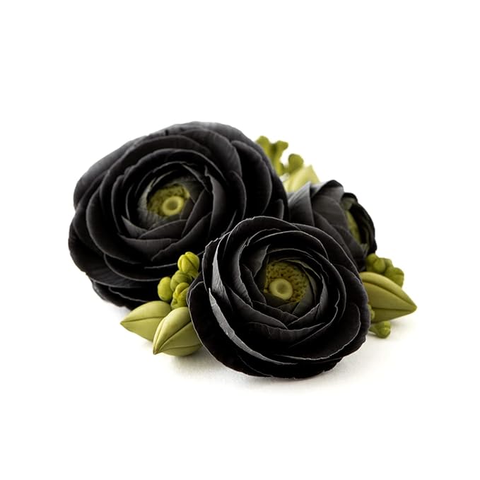 Satin Ice Gum Paste for Cake Decorating Black (2 Pound)