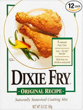 Dixie Fry Original Recipe Naturally Seasoned Coating Mix 10-Ounce Packages (Pack of 12)