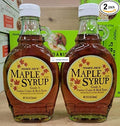 Trader Joe’s Grade A Maple Syrup Amber Color &amp Rich Taste 8fl oz 236ml (Two Bottles)