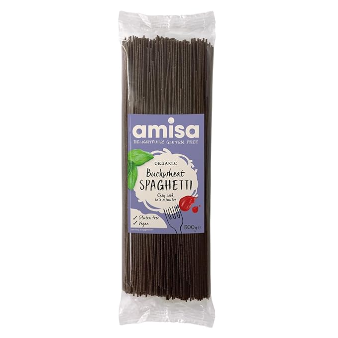 AMISA ORGANICS Organic Buckwheat Spaghetti 500 GR