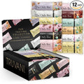 Truvani Plant Based Snack Bars | Variety 12 Pack | 5-8g Protein | USDA Organic and Vegan | The Only Bar | Dairy Soy and Gluten Free | Individually Wrapped