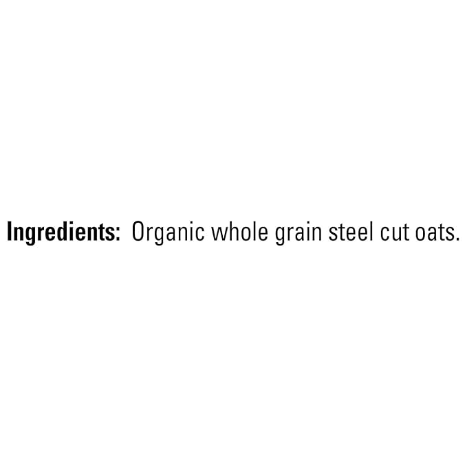 Quaker Steel Cut Oats USDA Organic Non GMO Project Verified 20oz Resealable Bags (Pack of 4)