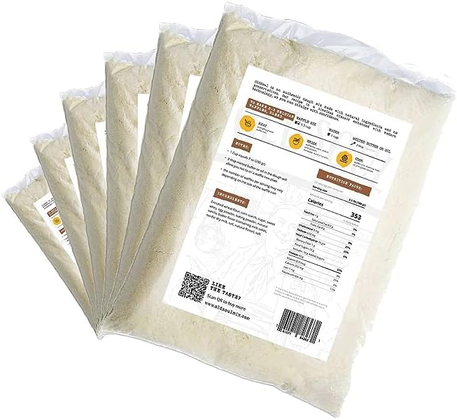 OldSoul Belgian Waffle Mix | Vanilla Flavour | 30 lbs | 168 Waffles | Soy &amp Nut free