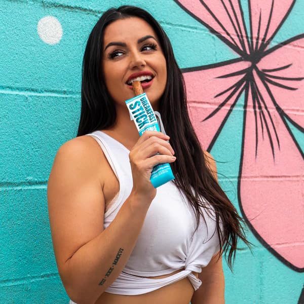 Wicked Cutz Sausage Egg and Cheese Stick 12g Protein Per Gluten Free Breakfast Stick USA Made High Protein Carnivore Snacks Breakfast Meat Sticks (12 Sticks)