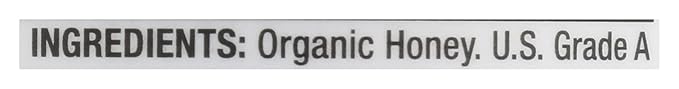Glorybee Organic Pure Unfiltered Light &amp Mild Raw Honey Non GMO 18 Ounces (Pack Of 6)