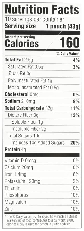 Better Oats Oat Revolution! Instant Oatmeal ~ Steel Cut Oats Maple &amp Brown Sugar Flavor ~ 10 Pouches Per 15.1 Oz Box [Pack of 3]