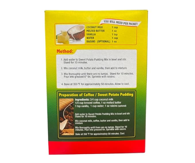 Annilu Sweet Potato Pudding Mix
