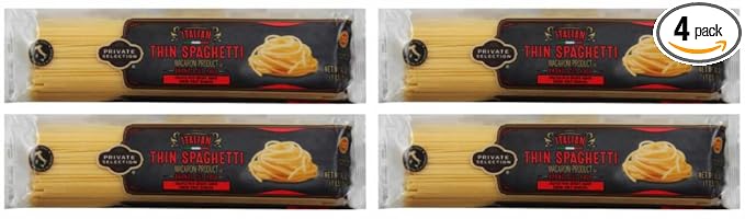 Generic Pack Of 4 Italian Thin Spaghetti 16 oz