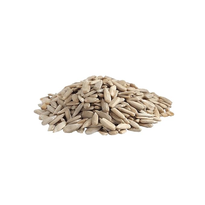 Jaybee's Raw Sunflower Seed Kernels – 5 lb Bulk Bag | Shelled Sunflower Seeds Unsalted | High-Protein Healthy Snack | Great for Baking Cooking &amp Salads | Resealable Bag