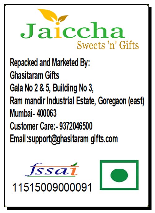 Jaiccha Ghasitaram Dryfruits Hamper-Fruit n Nut Dryfruit Box 400 gms |Gift for DiwaliHoliRakhiValentineChristmasBirthdayAnniversaryHerHim|