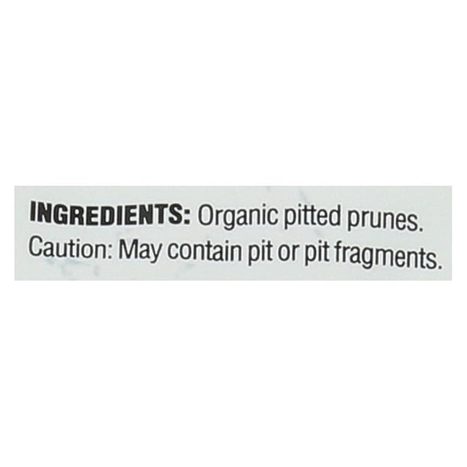 Woodstock Organic California Prunes - Pitted - Case of 8 - 11 oz.