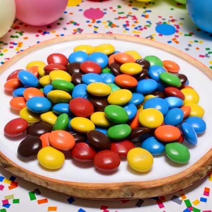 Klub Bulk MM Original Chocolate American Candy 1.5 lbs Bulk Pantry Party Size Wholesale Bag (24-Oz)