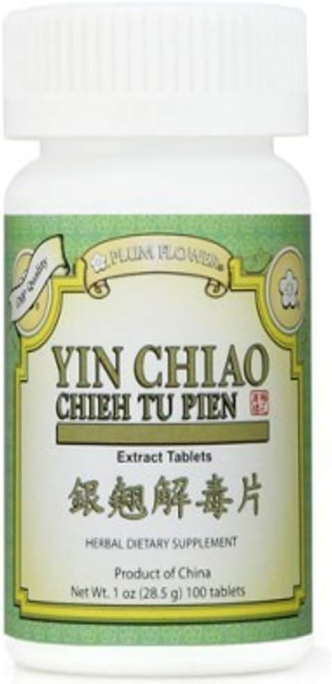 Plum Flower Yin Chiao Chieh Tu Extract Tablets 100 Tablets