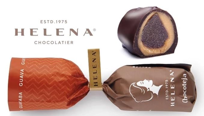 HELENA Chocolatier Tejas and Chocotejas (CHOCOTEJA GUAVA 6 PACK)