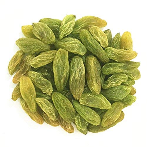 Aiva Green Raisins (2 LB) Bulk– Premium Seedless Dried Fruit for Snacking Baking and Cooking