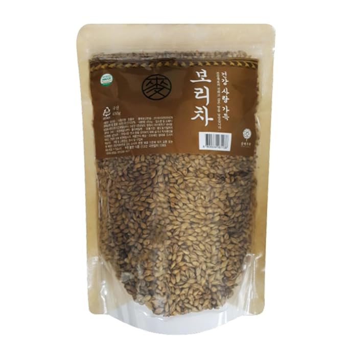 GAGOPA Roasted Barley Tea – 100% Korean Grain Tea Smooth Nutty Flavor Caffeine-Free Herbal Drink Hot or Iced 450g Bulk Pack