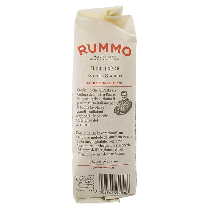 Rummo - Fusilli n.48 Bronze Drawn - 16 Packs of 11 lbs