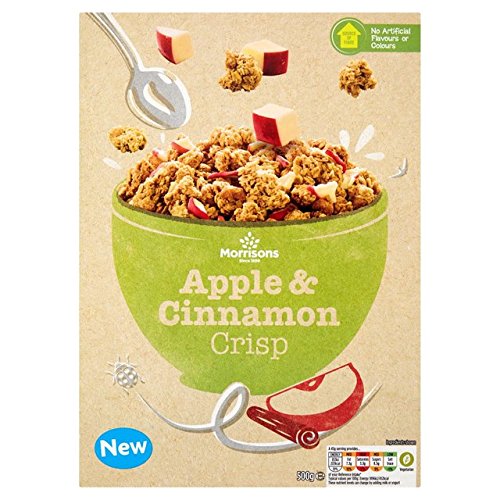 Morrisons Apple &amp Cinnamon Crisp Granola 500g
