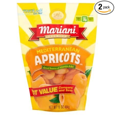 Mariani Mediterranean Apricots (Pack of 2)