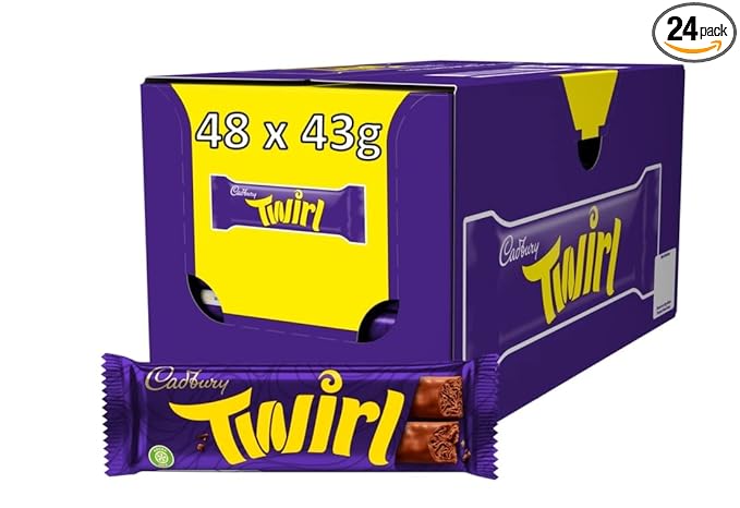 Cadbury Twirl Single Bar (Pack Of 24)