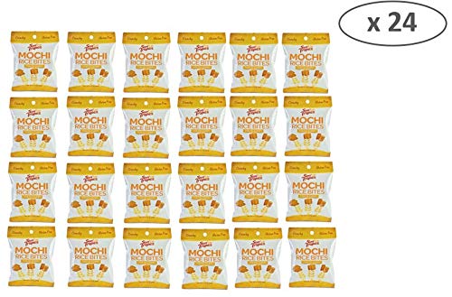 Sun Tropics Mochi Snack Bites Tokyo Curry 75 Oz (24 Pack) Gluten Free Snack Size Vegan No MSG Added Dairy Free Crunchy Snack