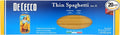 De Cecco Spaghettini Pasta 16 Ounce -- 20 per case.