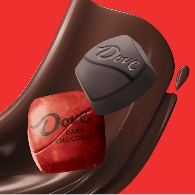 DOVE PROMISES Dark Chocolate Candy 136 Ct Bulk Bag