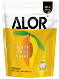 ALOR 100% Natural Dried Mango Slices – Unsweetened No Sugar Added Pure Fruit Snack – Crunchy Crispy &amp Gluten-Free – Healthy Dehydrated (15 Grams x 8 Packs - Mango)