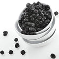 Dried Organic Wild Blueberries - Northwest Wild Foods - Healthy Antioxidants Fruit - for Granola Morning Snack Baking Trail Mix (1 Pound)