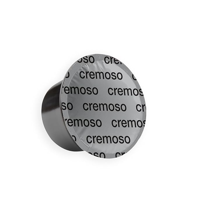 Bristot Cremoso Espresso Capsules – Intense Creamy Full-Bodied – Compatible with Lavazza Blue Machines – 50 Count*