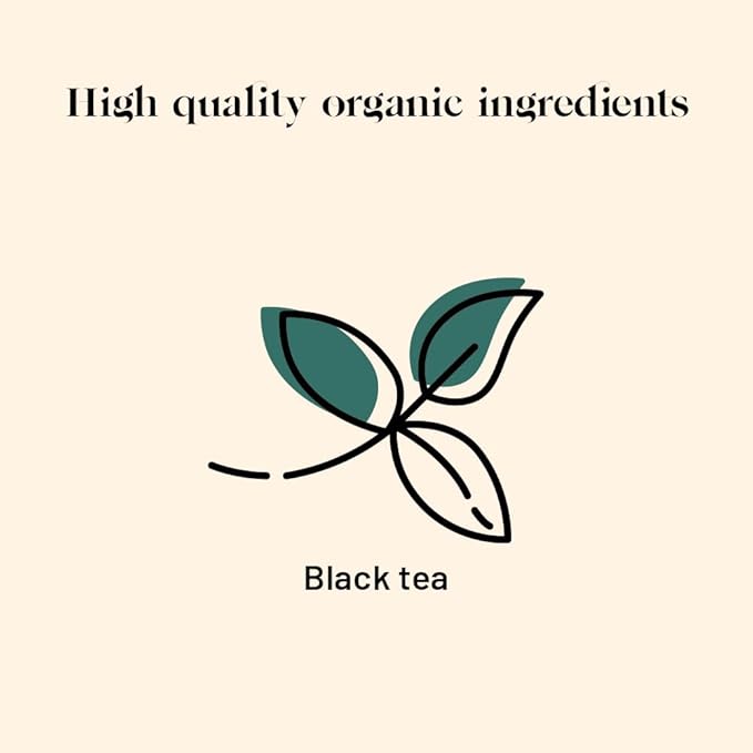 Kusmi Tea - Pack of 2 Boxes of Tea Bags - English Breakfast - Organic English Breakfast Black Tea - Ceylon &amp Assam Black Teas - Smooth Flavourful Robust Caffeinated Tea - 2x20 Tea Bags