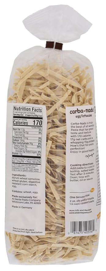 Pasta Fettuccine Egg 10 OZ (Pack of 6)