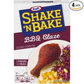 Kraft Shake 'n Bake BBQ Glaze Seasoned Coating Mix 6 oz. Box (Pack Of 4)