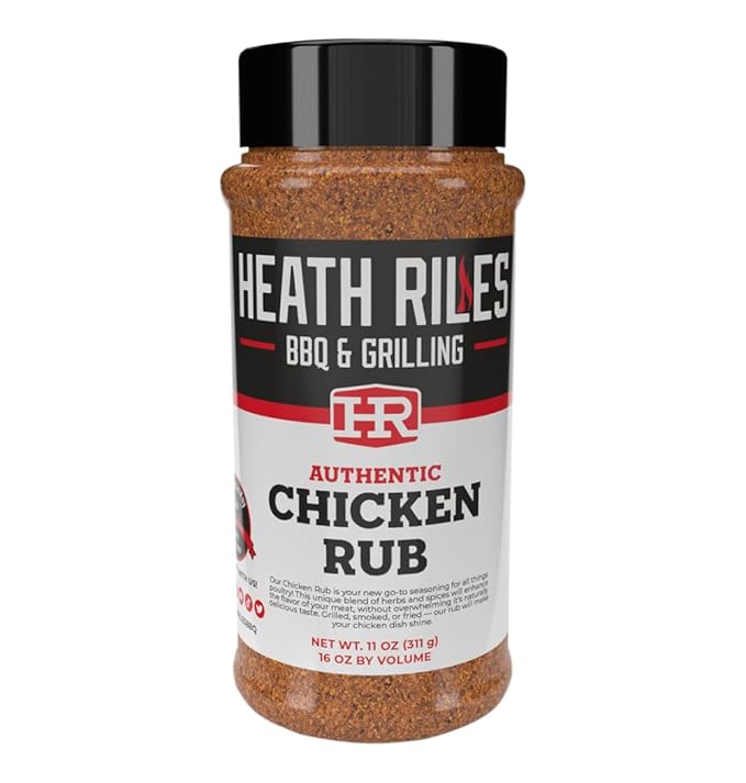 Heath Riles BBQ Bundle - Spatchcocked Thanksgiving Turkey &amp Bone-In Breast with Chicken Injection Rub and Brown Sugar Honey Habanero Glaze – Perfect Holiday Meal