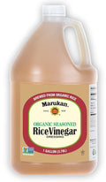 Marukan Organic Seasoned Rice Vinegar 1 Gallon (Pack of 1)