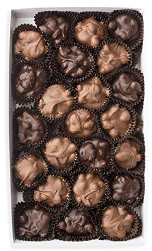 Mrs. Cavanaugh’s 2 lb Peanut Clusters Mixed (Milk 65% &amp Dark 35%) Chocolate