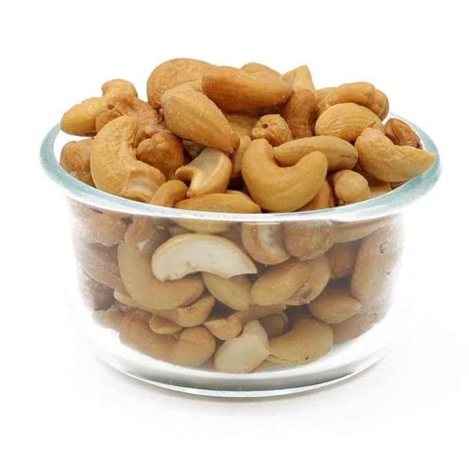 C.J. Dannemiller Whole Cashews Bulk 10 LB Box Roasted &amp Unsalted Medium Size 320 Perfect for Snacking Cooking Trail Mixes