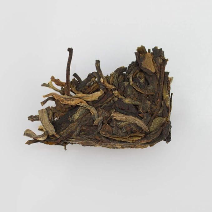 TAETEA Pu-erh Tea Cake Old Brick Aged Fermented Puerh PU'ER Tea Brick Black Tea for Daily Drink and Gift (Year)