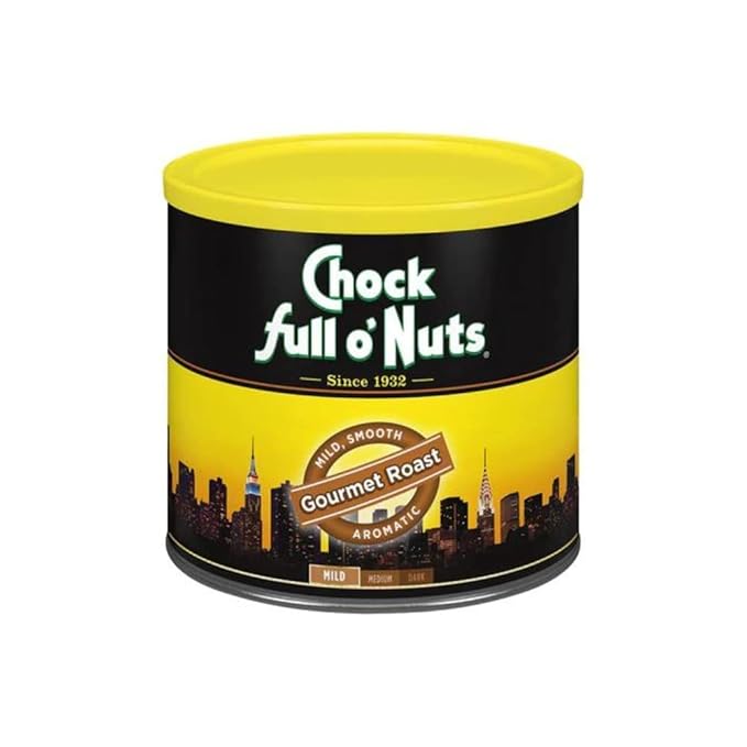 Chock Full o' Nuts Gourmet Roast Coffee 26 Ounce (Pack of 2)