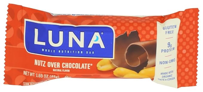Luna Bar Nutz Chocolate 1.7 oz (Pack of 15)