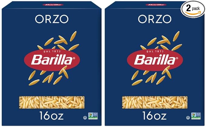 Pack Of 2 Pasta Orzo 16 oz.