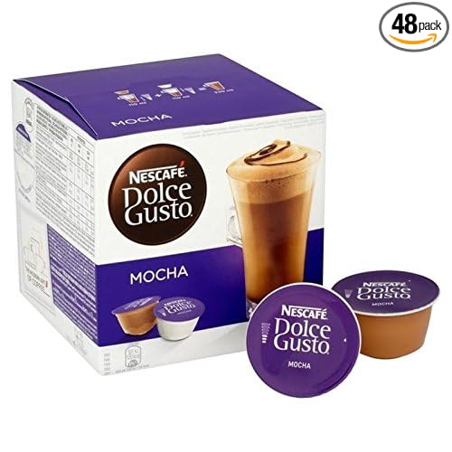Nestle Dolce Gusto mocha Coffee Capsules 16 Capsules (3 Pack)