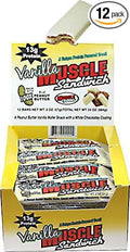 Muscle Foods Muscle Sandwich Vanilla Peanut Butter-12 Bars by Muscle Foods