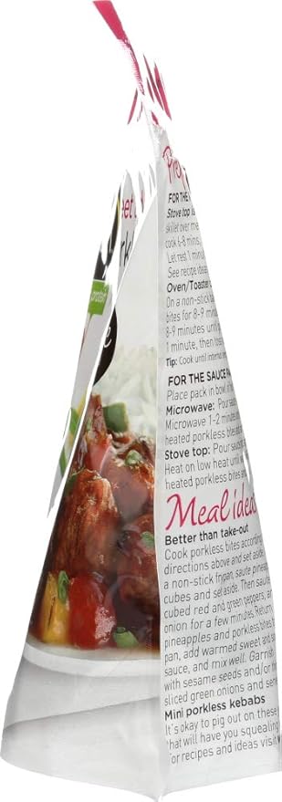 Gardein Sweet and Sour Porkless Bites 10.5 Ounce -- 8 per case.
